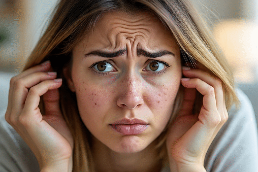 PCOS-related hair thinning and acne in women — causes and home remedies for hair loss and skin problems